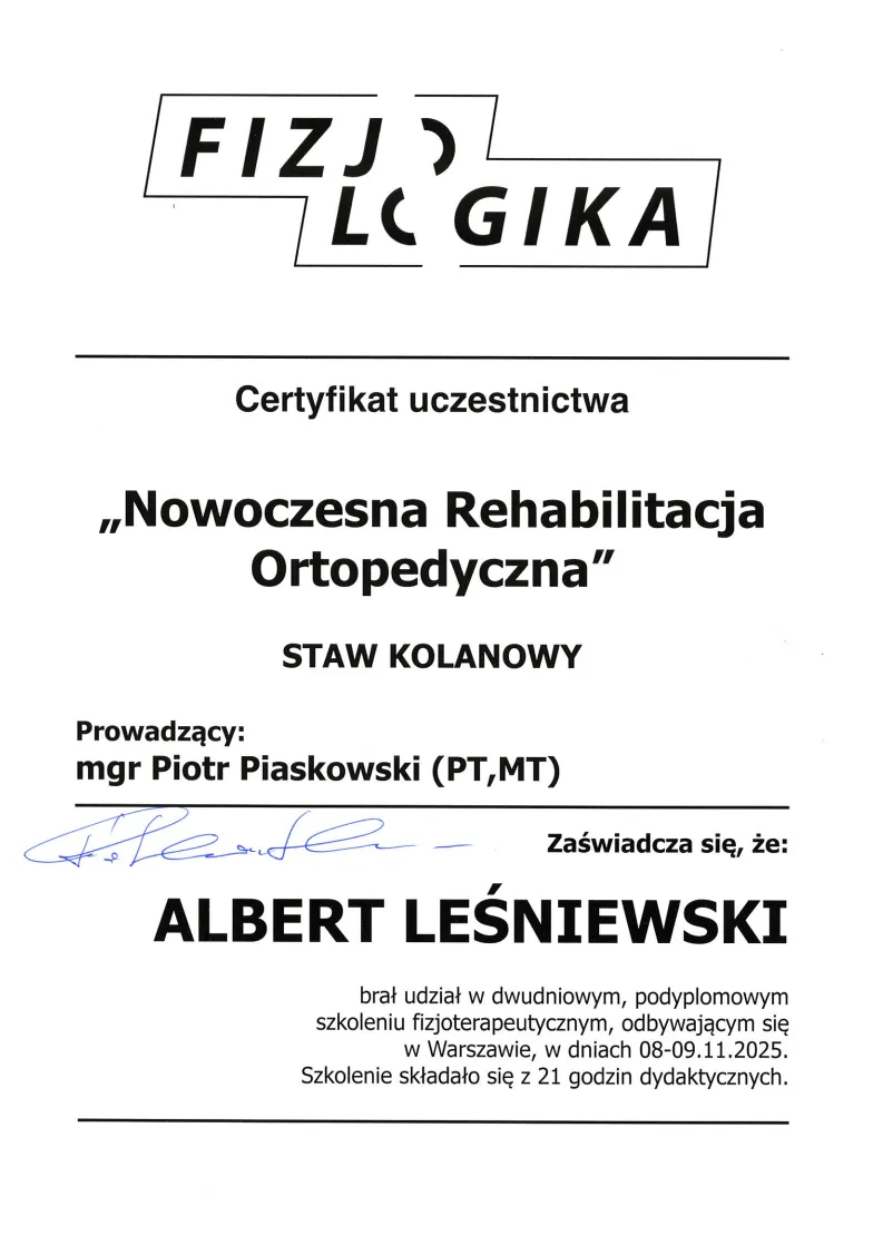 Certyfikat Albert Leśniewski (1)