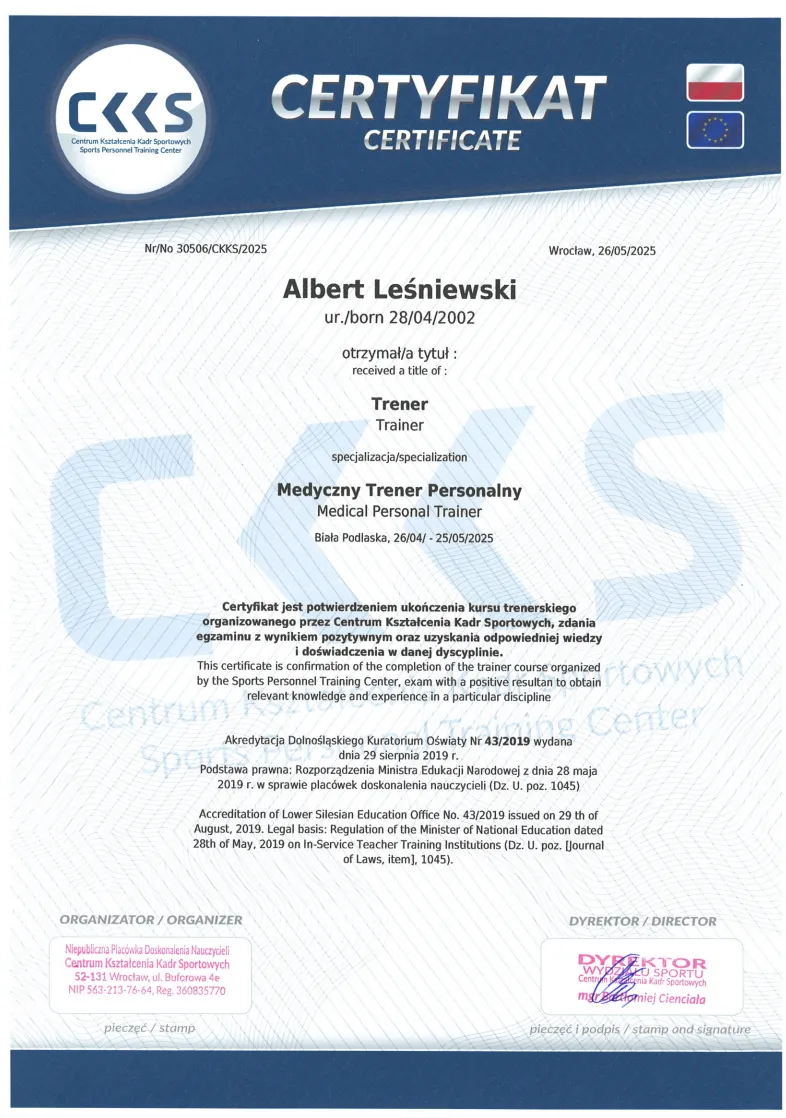 Certyfikat Albert Leśniewski (12)