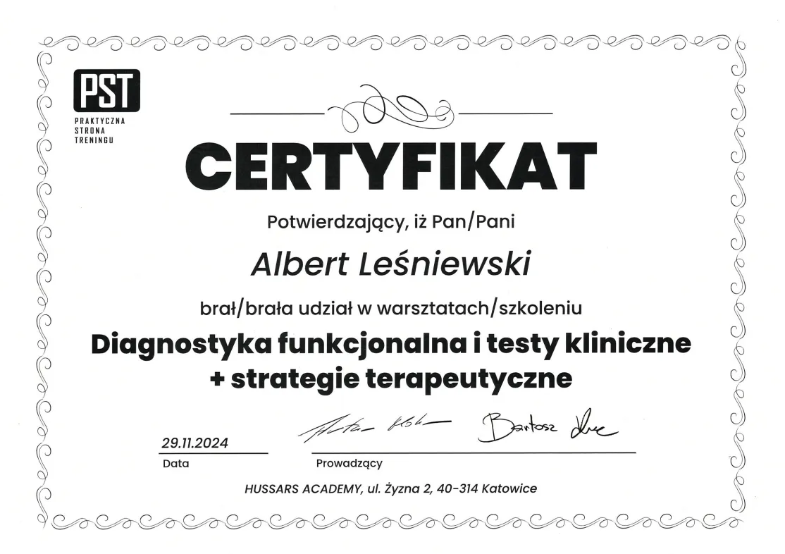 Certyfikat Albert Leśniewski (5)